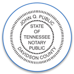 Tennessee Notary Seals